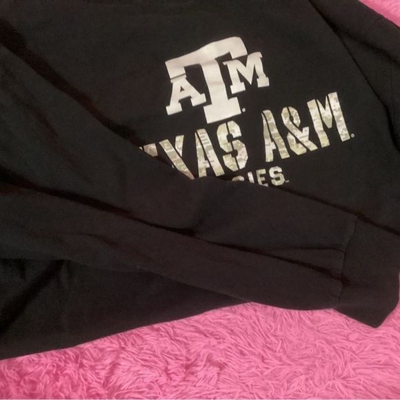 MENS 3X TEXAS A & M LONG SLEEVE TSHIRT IN BLACK AND WHITE GO AGGIES!! - Picture 3 of 3